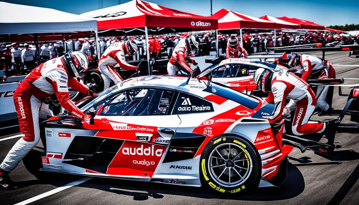 Audi team strategies